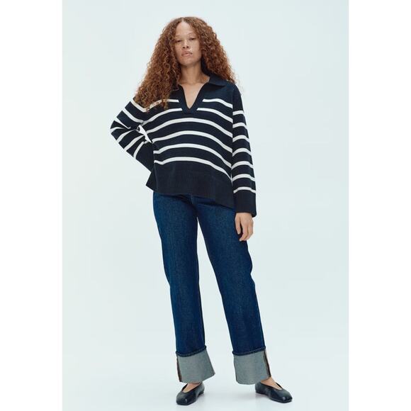 H&M Women's MAMA COLLARED JUMPER SWEATER Size SMALL - Picture 7 of 8